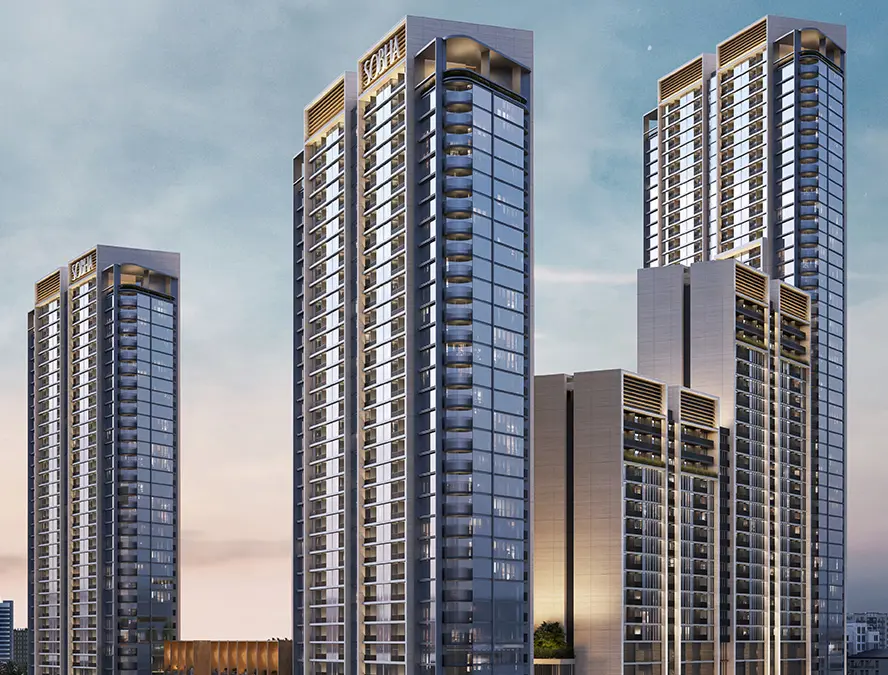 Sobha Orbis 1–2 bedroom apartments