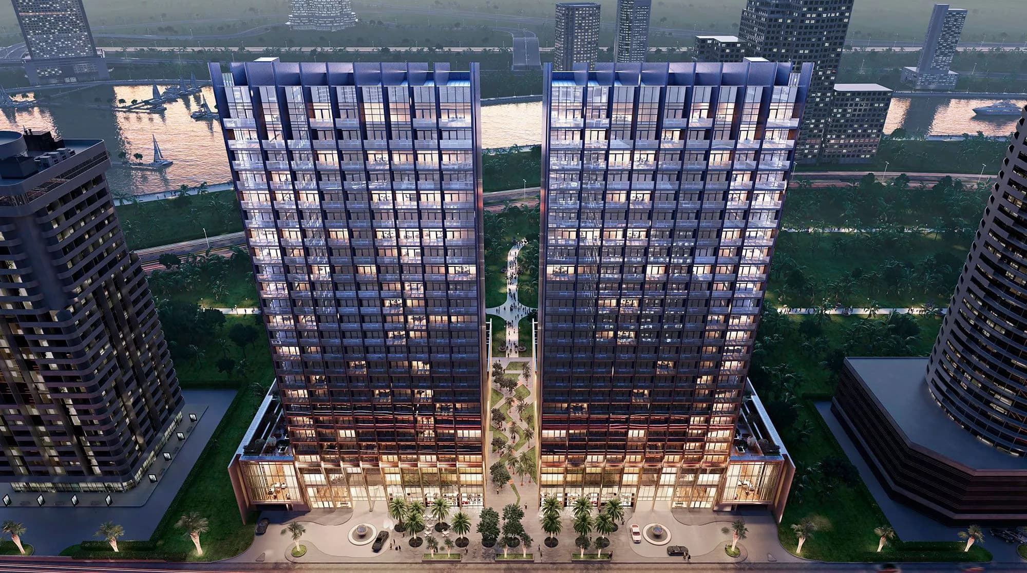The Sterling Towers In Business Bay
