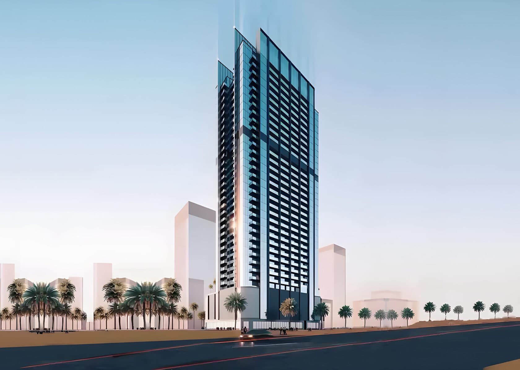 Jade Tower Apartments In Majan